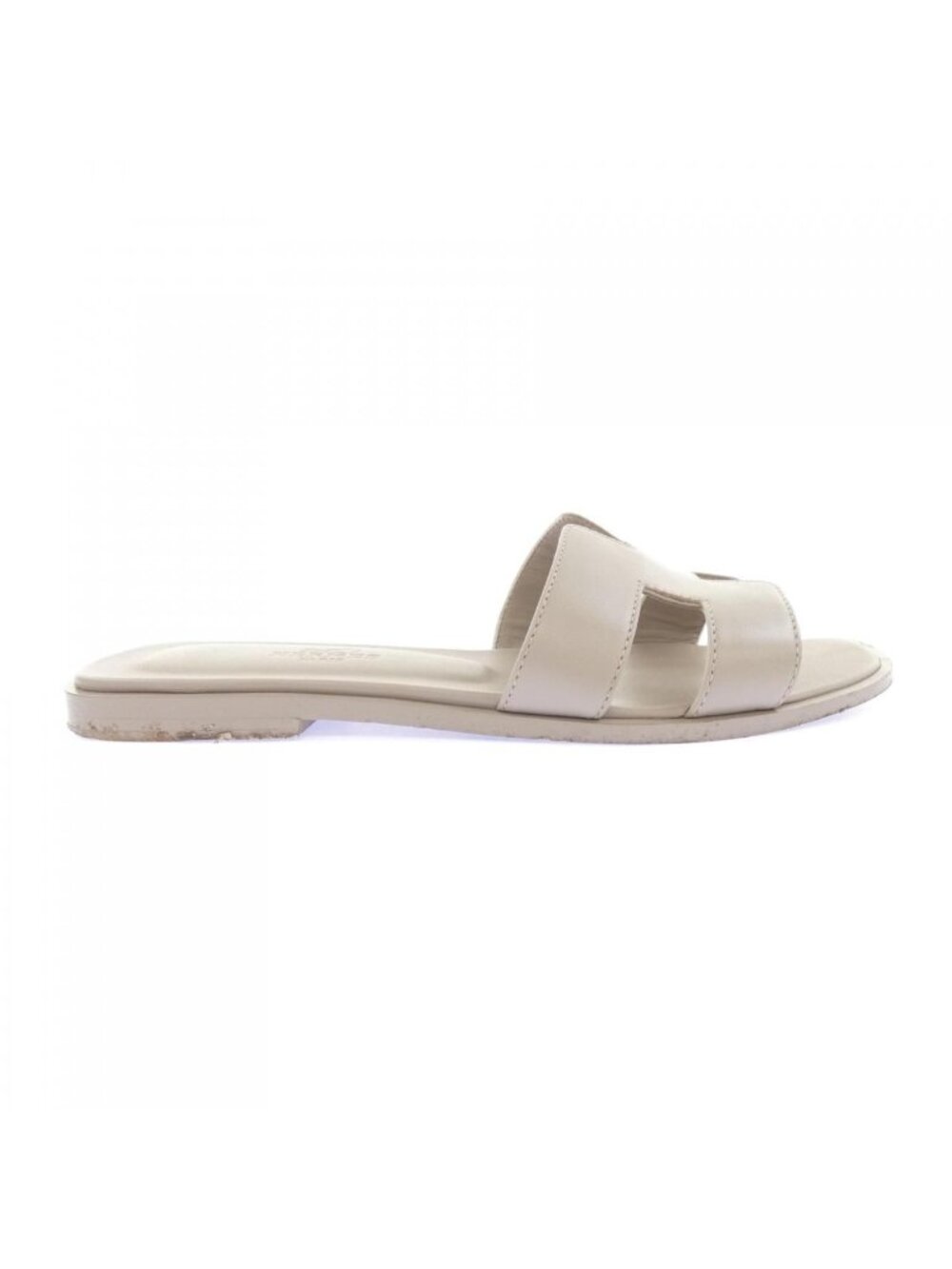 Hermes Oran Sandals Beige
